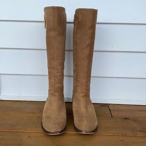 ALDO Suede Tan Tall Boots Size 8